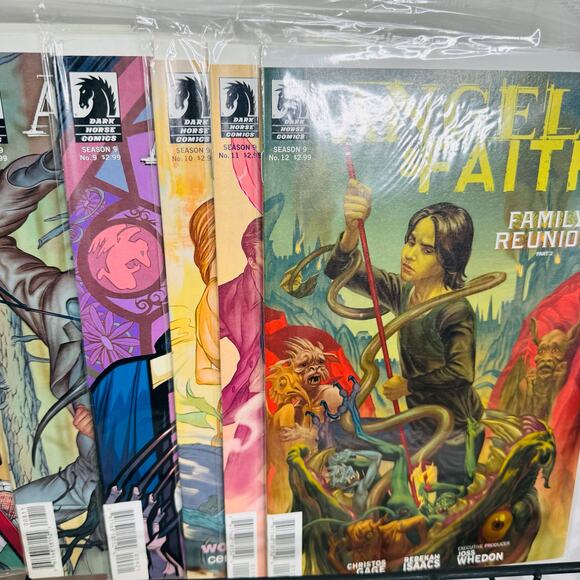 Angel & Faith 1-5 7-25 Set Lot Dark Horse Season 9 Nine BTVS Buffy - Picture 4 of 9